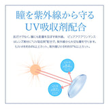 ピュアアクア ワンマンス by  ZERU. 1箱6枚 1ヶ月交換 ソフトコンタクトレンズ