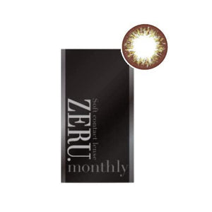 ZERU.monthly ヴィルオリーブ1箱1枚  1ヶ月交換 カラーコンタクトレンズ